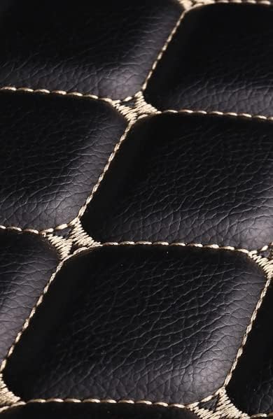 Car Floor Mats for 99% Cars, Trucks and SUVs Full Coverage Pads Protection Non-Slip Leather Floor Liners (Gray)