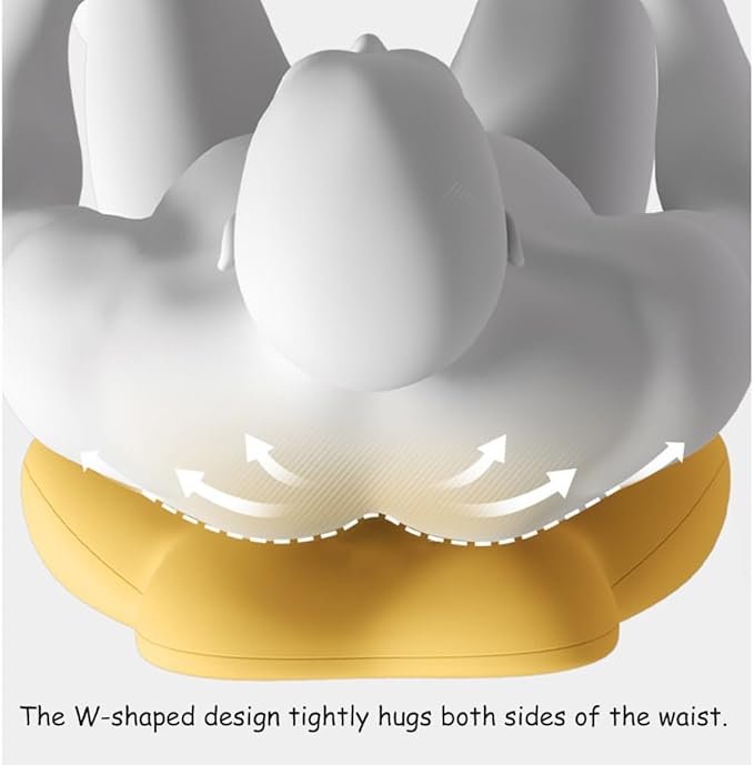 Car Lumbar Support Pillow for Mercedes-Benz C118 CLA-Class 2019-2022 2023 2024 2025 2026 Memory Foam Back Support Cushion Breathable Car Seat Lumbar Pad Accessories,Yellow