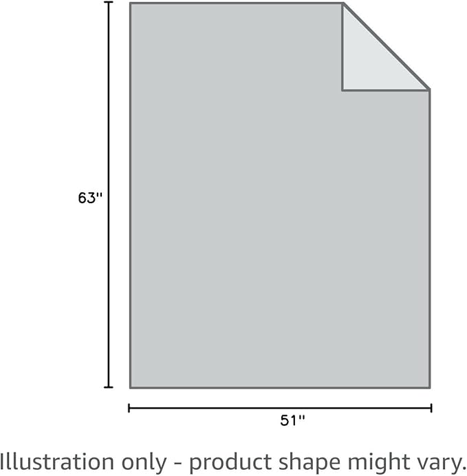 PuTian Merino Wool Blanket - 63X51 Warm, Thick, Washable, Twin Throw for Couch, Bed, Travel, Outdoor, Camping, Pets, All Season, Grey Flame