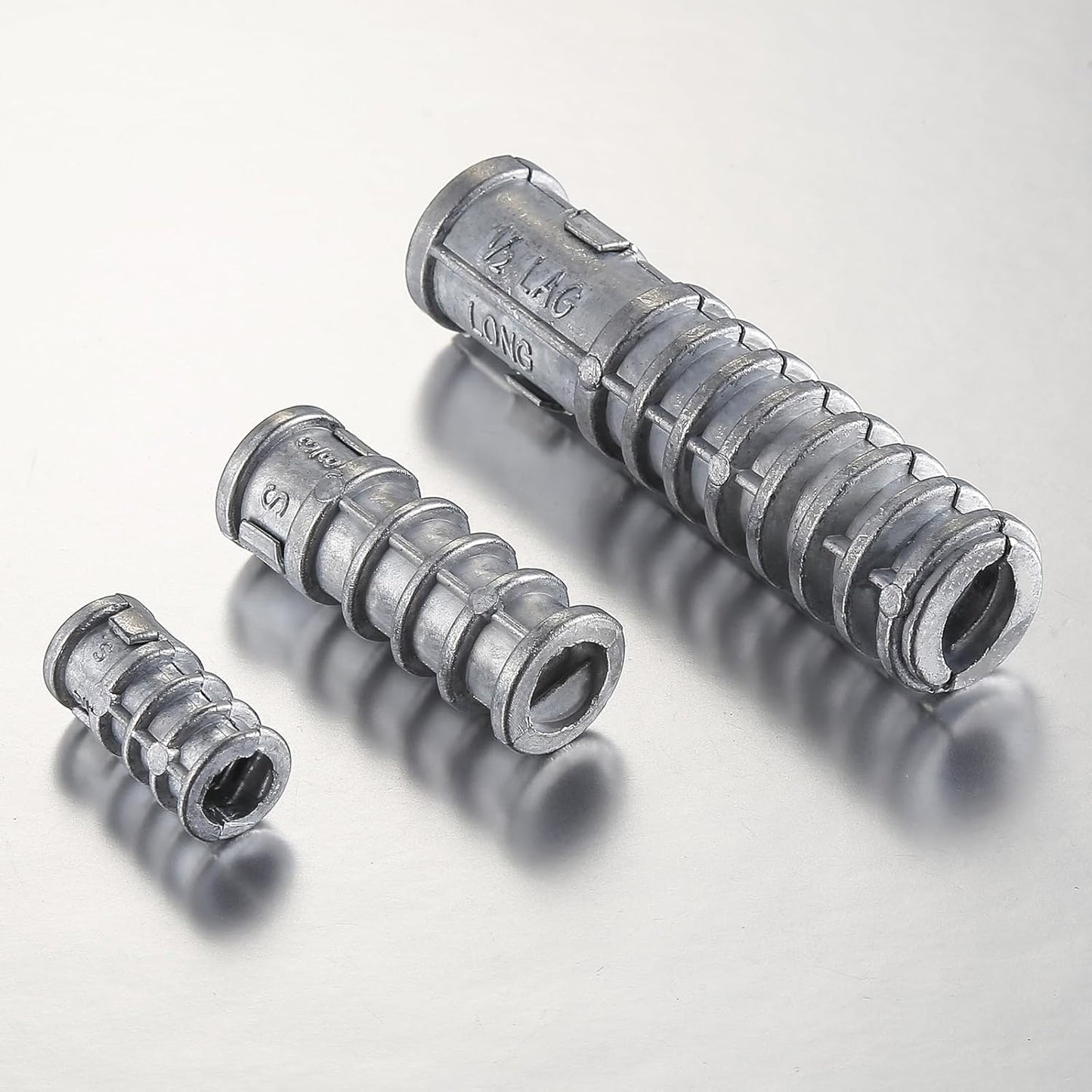 Wensilon(30pcs) 5/8 * 2 Lag Shield Anchor Long Zinc Alloy Bolts Concrete Anchors, Zinc Alloy Masonry Anchors Hole