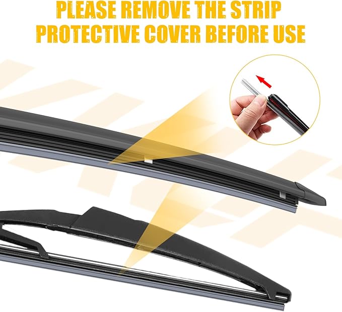 MIKKUPPA 26"+17"+12" Windshield Wiper Blades Replacement for 2013-2021 Nissan Pathfinder, Front & Rear Wiper Blades, Durable Stable Quiet All Season Wiper Blades Set (Pack of 3)
