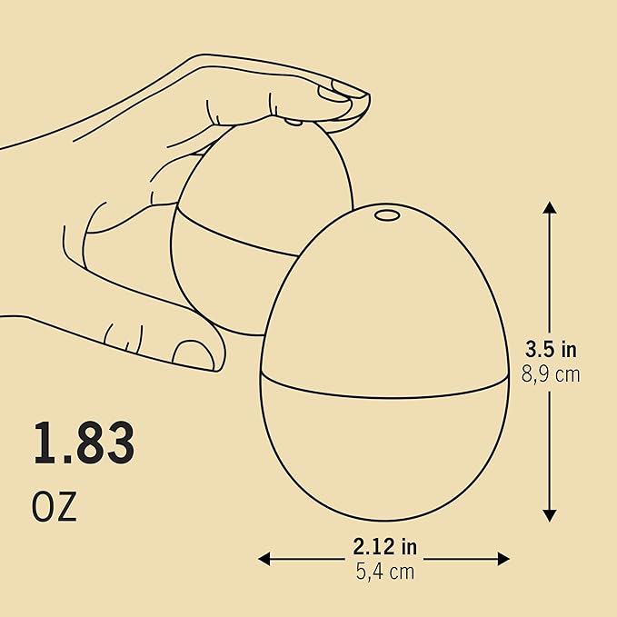 Chicken BeepEgg βTimer for Boiling Eggs β Musical Egg Cooker for Soft, Medium, Hard Boiled Eggs β Food Safe β Singing Floating Timer β Egg Cooker for 3 Levels of Doneness - Brainstream