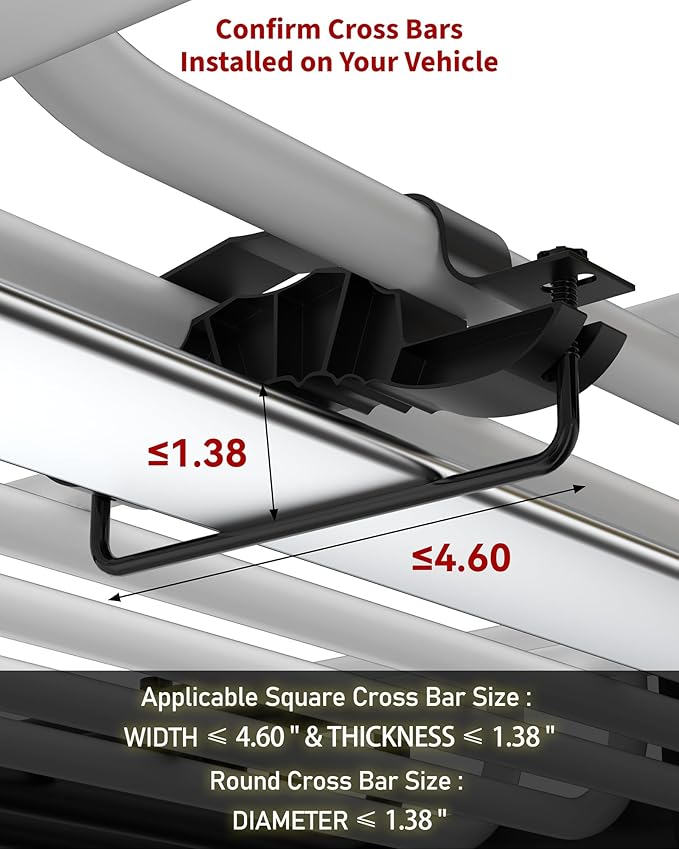DEXSO 84" x 39" Universal Roof Rack Basket, 200 Lbs Capacity Rooftop Cargo Carrier Basket with Extension Luggage Rack Heavy Duty for SUVs, Trucks, Vehicles