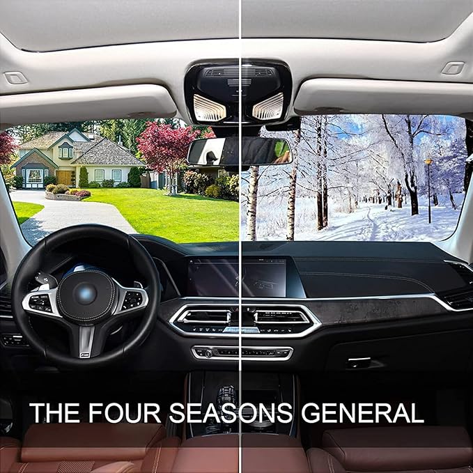 Folding Reflective Sun Shade Windshield Sun Shade Cover Parasol para Autos Colorful Plaid Texture File