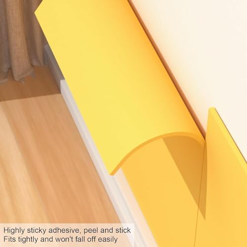 Self-Adhesive Garage Wall Protectors - Rubber Foam Wall Guards for Studio & Gym, Impact-Resistant Grey Foam, 39.3x39.3in (100x100cm) - Wall Protection Solution