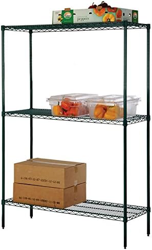 Omega 24" Deep x 42" Wide x 86" High 3 Tier Freezer Starter Shelving Unit
