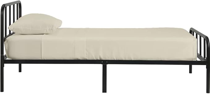 4 PC Cot Fitted Sheet 30x80, 100% Cotton Fitted Cot Sheet- Perfect for Narrow Twin/Rv Bunk/Camping Cot/Guest Bed Replacement, Sheets for Cot Bunk Bed-Fits Upto 4-8" Deep Mattress- Ivory Solid
