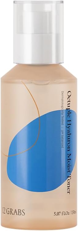 Shift4 Octuple Hyaluron Moist Toner ┃ 8 Layer Low Molecular Hyaluronic Acid ┃ Korean Bamboo Water ┃ Hydrating Toner for Dry and Sensitive Skin ┃ pH Balanced 150ml
