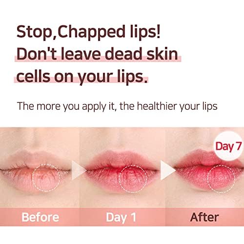 Lux Triple Lip Cure Balm (0.17 oz) (MUSE (Rose Coral)) 4 million units sold in Korea, Natural Tinted Korean Lip Balm, Petroleum/Paraben Free, Lip Butter,lip balm hydrating,tinted moisturizer
