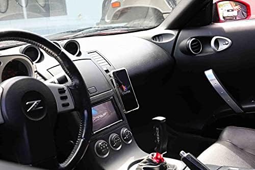 Course Motorsports DirectFit Magnetic Phone Mount and Car Phone Holder for Nissan 350Z (2002-2009) - Automatic Gripping Charger (Black)