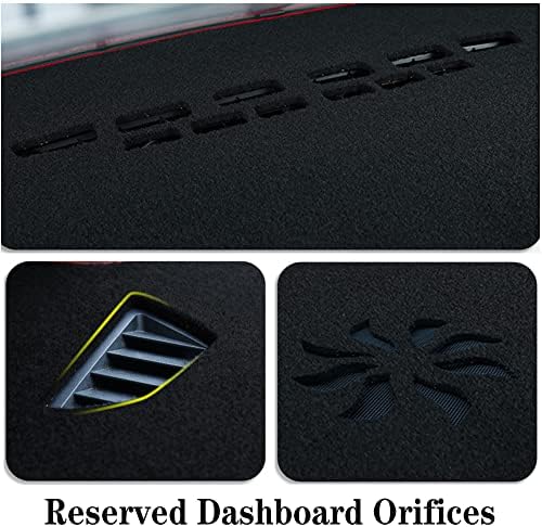 Dash Covers Mat for Jeep Compass 2009-2016,Polyester Car Dash Board Cover,Dashboard Protecter Cover,Car Dashboard Cover Pad,Blue