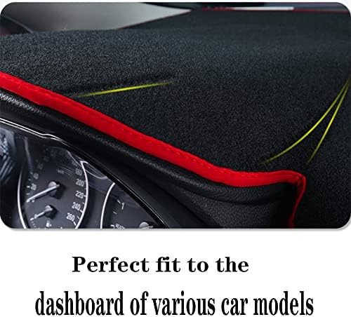 Dash Covers for Jeep-Grand Cherokee 2021-2023,Polyester Car Dashboard Cover,Dash Board Protecter Cover,Interior Car Dash Board Covers Mat,Black
