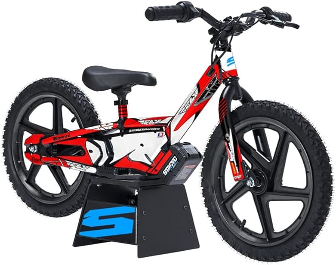 16eDRIVE Fly Racing Red Senge Graphics Kit Compatible with Stacyc