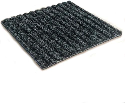KOECKRITZ Heavy Duty Durable All Weather Indoor/Outdoor Non Slip Entrance Mat Rugs and Runners for Office Business Building Home Garage Front Door (4' x 18', Charcoal)