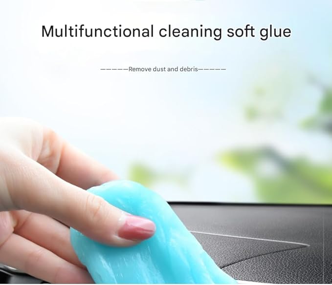 Car Cleaning Gel for Cadillac CT6 2016 2017 2018 2019 2020, 200g × 2 Pack Car Interior Cleaner Slime, Auto Detailing Tools, Auto Dust Car Crevice Cleaner