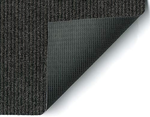 KOECKRITZ Heavy Duty Durable All Weather Indoor/Outdoor Non Slip Entrance Mat Rugs and Runners for Office Business Building Home Garage Front Door (5' x 16', Charcoal)