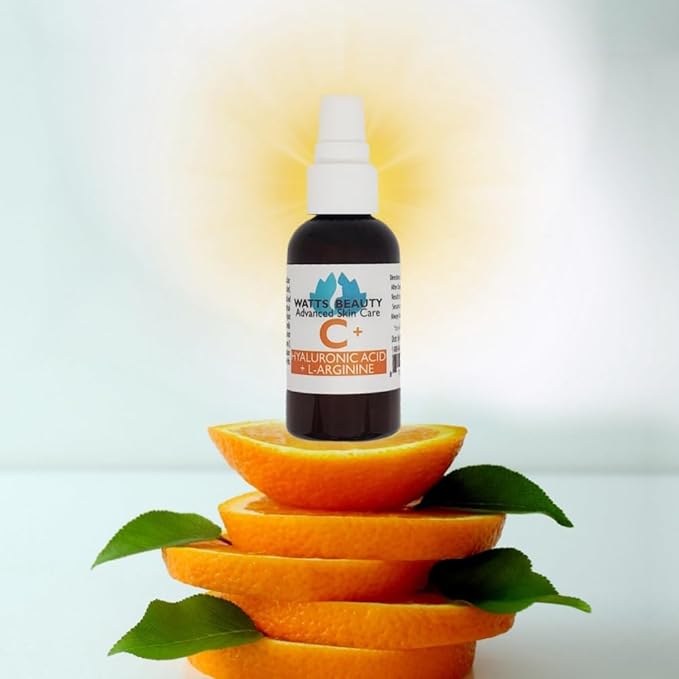 Supercharged Vitamin C Serum with Moisturizing Hyaluronic Acid - Advanced Antioxidant Face and Body Serum - 4 oz