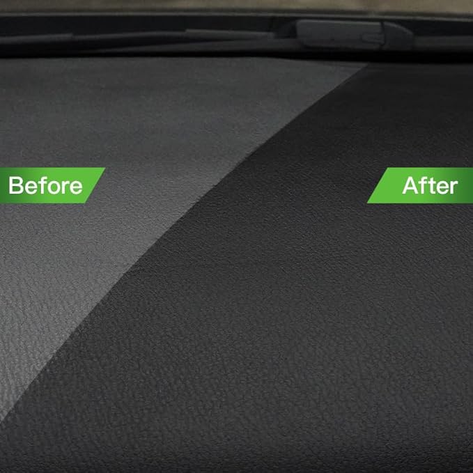 Plastic Longlasting Restorer for Car, Black Plastic Car Trim Restorer (3 PCS)
