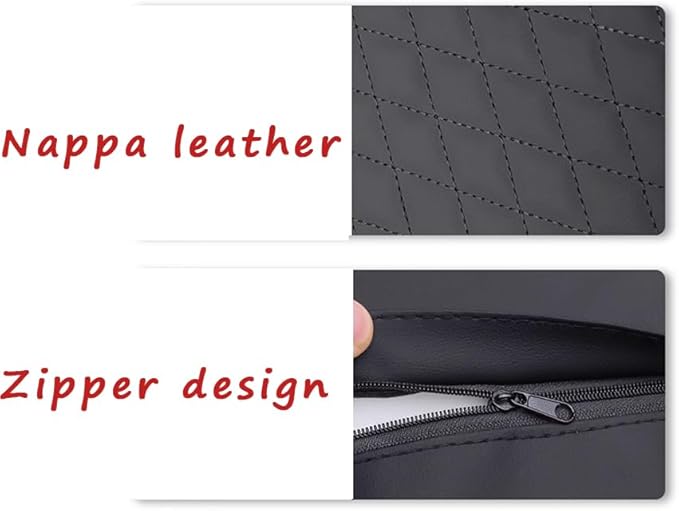 Car Armrest Cushion for Mazda CX-30 2019–2025 2026 DM,Multifunctional Car Armrest Heightening Pad,Car Center Console Cover,Waterproof Nappa Leather Arm Rest Protector,Black