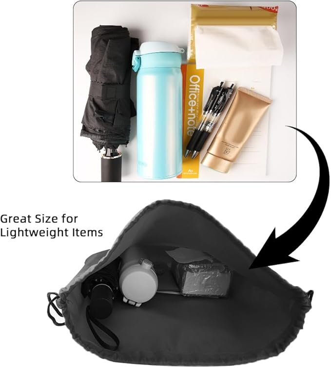 GoodtoU Drawstring Backpacks, Drawstring Bags Bulk Cinch Sack Drawstring Gym Bag for Sport, Traveling, Team (20Pcs, Grey)