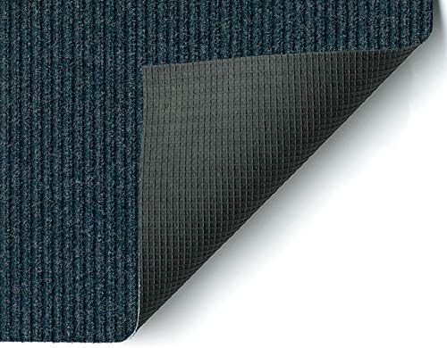 KOECKRITZ Heavy Duty Durable All Weather Indoor/Outdoor Non Slip Entrance Mat Rugs and Runners for Office Business Building Home Garage Front Door (4' X 15', Blue)