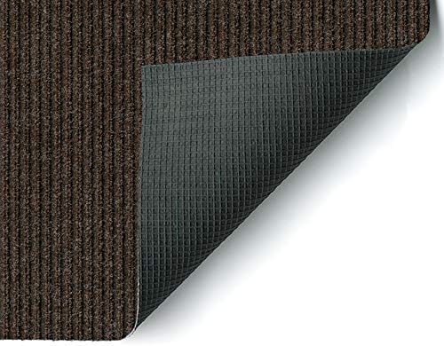 KOECKRITZ Heavy Duty Durable All Weather Indoor/Outdoor Non Slip Entrance Mat Rugs and Runners for Office Business Building Home Garage Front Door (3' x 18', Brick)