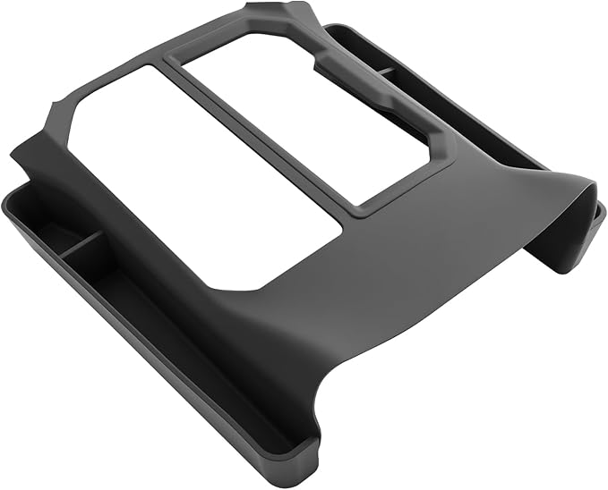 SKTU for 2026 Toyota RAV4 Gear Shift Panel for 2026+ Toyota RAV4 (LE/SE/XLE Premium/Woodland/XSE/Limited) Center Console Organizer 2026 RAV4 Accessories Rubber Passenger Side Storage Box Durable