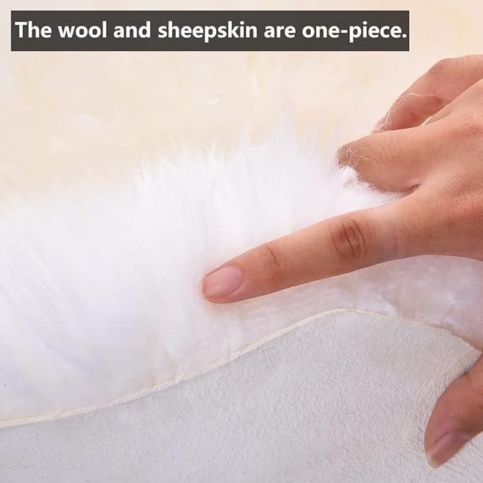 LLB Auto Center Console Cover Pad Universal Fit for SUV/Truck/Car, Genuine Sheepskin Wool Fur Car Armrest Seat Box Cover, Furry Fluffy Auto Armrest Cover Protector (Pinky Purple)