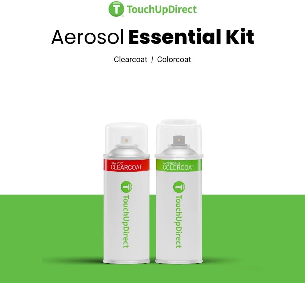 TouchUpDirect 221 Galactic Aqua Metallic Compatible with Toyota Exact Match Touch Up Paint Aerosol - Essential kit