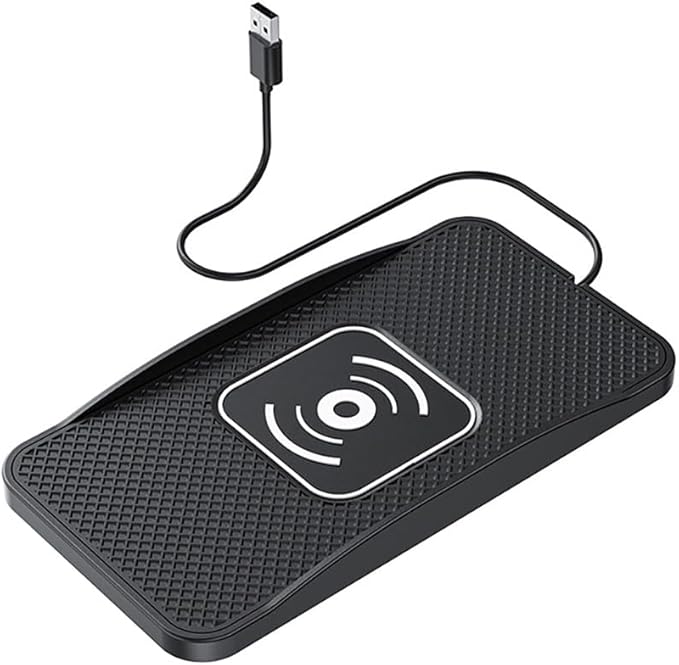 Wireless Car Charger Pad for Subaru Crosstrek 2013-2026, Type-C/USB 20W Car Wireless Charger Non-Slip Phone Charging Pad Car Accessories,B 30cm Cable USB Plug