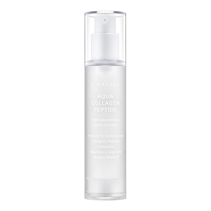S.Nature S Nature Aqua Collagen Peptide Triple Gel Essence Serum 50ml / 1.69 Fl Oz