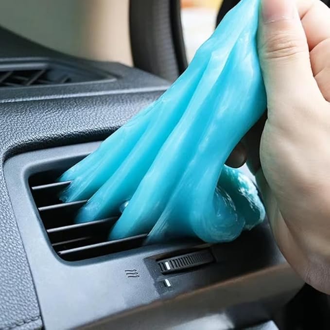 Car Cleaning Gel Compatible with Mercedes Benz CLE, 200g Detailing Putty for Auto Vents, Dashboard, Cup Holders - Reusable Multifunctional Dust Remover,200g*2