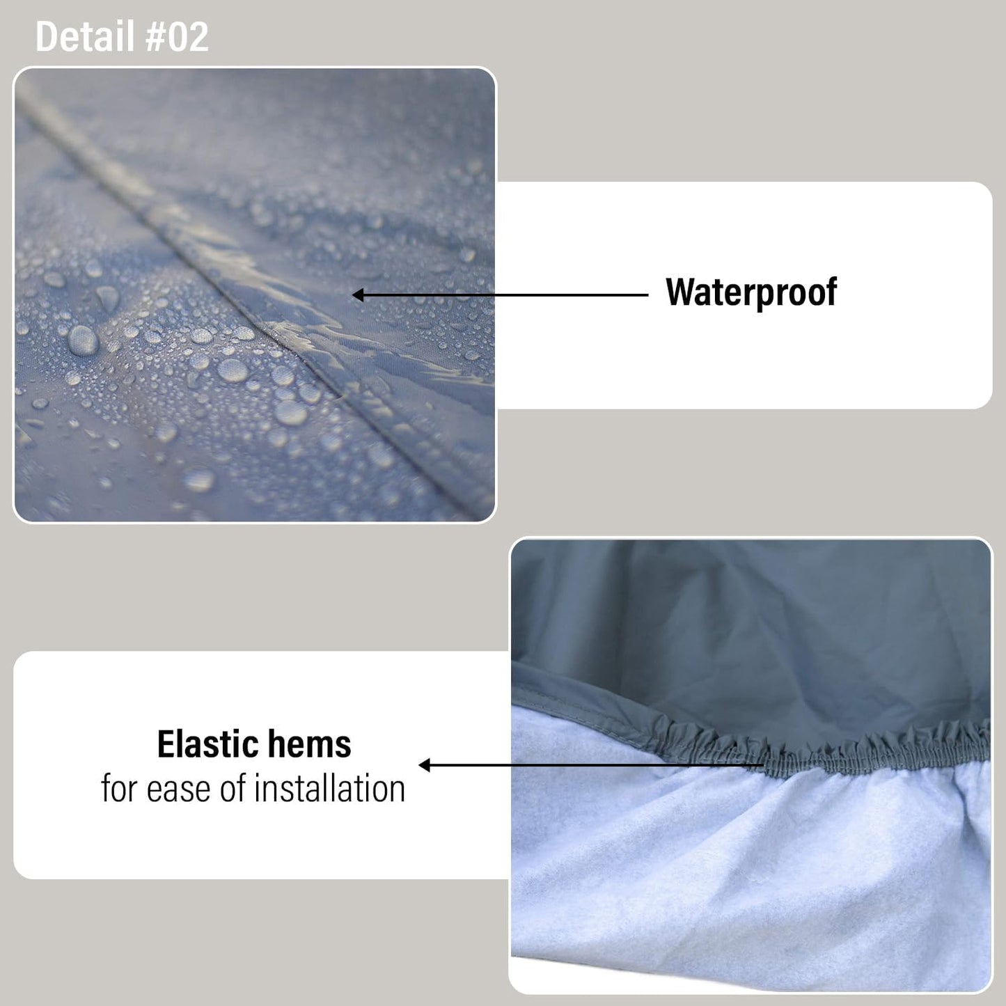 Supreme Full Car Cover – Pontiac Catalina 1966-1970 Station Wagon 4-Door Semi Custom Fit Waterproof Full Coverage All Weather Windproof Dust Proof Indoor Outdoor Automobile