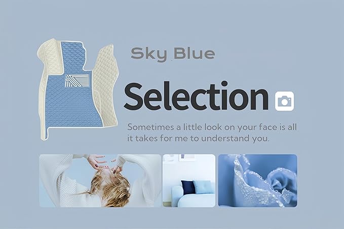 Custom Making Car Floor Mats for 98% Sedan SUV Car Protection Full Coverage Mats Anti-Slip Leather Floor Liners All Weather Car Floor Mats (Black+Coffee Side)