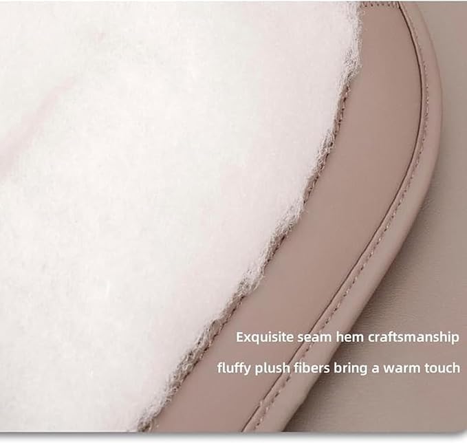 Car Seat Cushion for Porsche Macan 2015-2025-pr, Breathable Non-Slip Driver Seat Pad Ergonomic Memory Foam for Long Driving Car Office,B/3Pcs-White