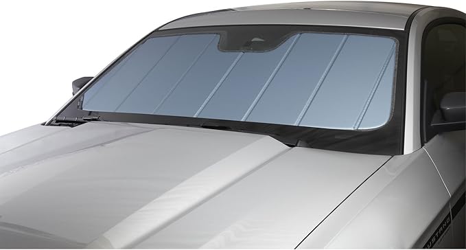 Covercraft UVS100 Custom Sunscreen | UV11579BL | Compatible with Select Audi Models, Blue Metallic