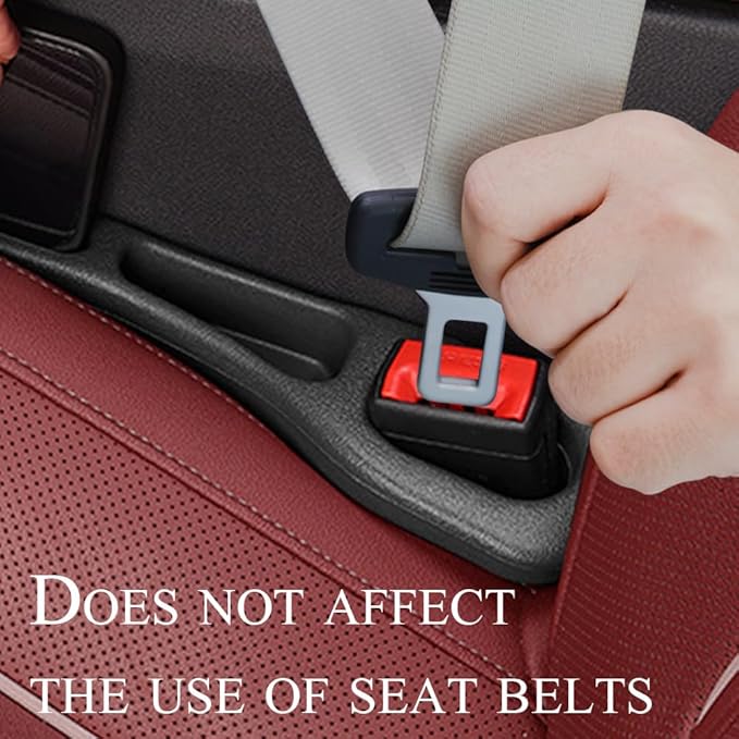 Car Seat Gap Filler Compatible with Honda CR-V CRV Accessories Seat Gap Plug Blocker with Storage Slot Organizer Non-Slip Car Cup Holder Coaster 2Pcs Black