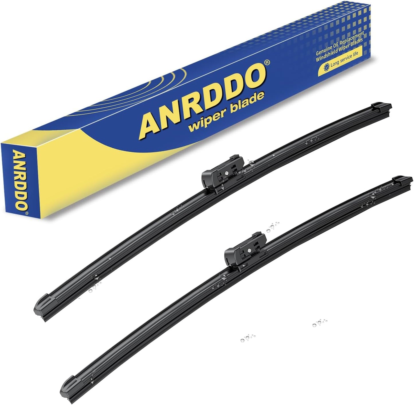 2 wipers Factory Replacement For Toyota Prius 2016-2021 2022 2023 Original Equipment Replacement Windshield Wiper Blades Set - 28"+16" (Set of 2)