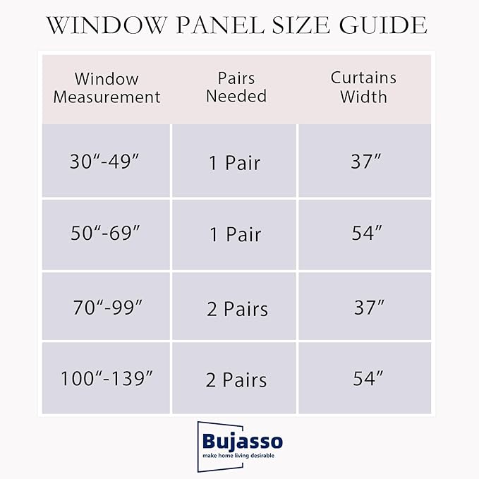 Bujasso Beige 80% Blackout Curtains with Sheer Overlay Mix and Match Double Layer Thermal Insulated Window Panels 63 inch for Living Room Bedroom Beige Drapes with Tiebacks Grommet Top 37" Wx63 Lx2