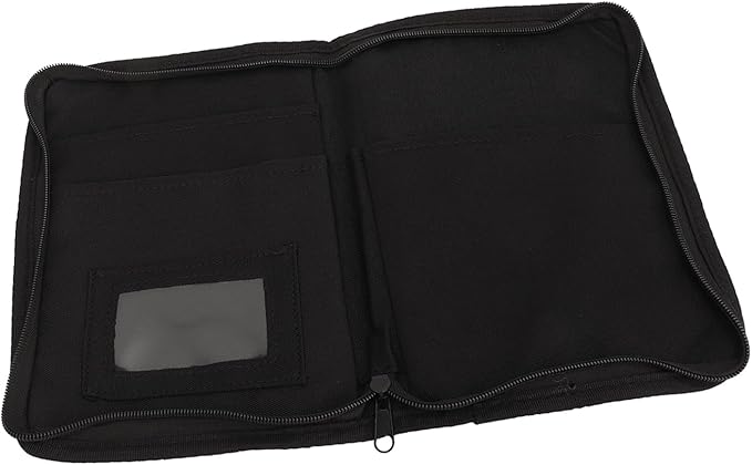 Srliya Car Glove Compartment Organizer, 6 Pockets Zipped Design, Portable Document Holder for Car, made of 600D Oxford cloth, Universal