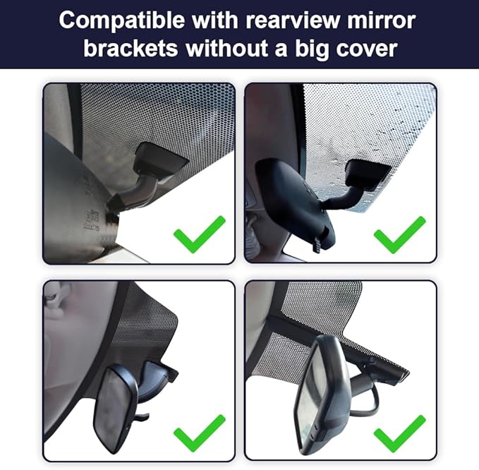 Fitcamx 2K Dual Dash Cam Suitable for Honda 2011-2024 Vehicles (Rhombus Dome Light), OEM Look, Front 1440P+Rear 1080P HD Video, Loop Recording, Built-in WiFi & APP, G-Sensor, Easy to Set, 64GB Card