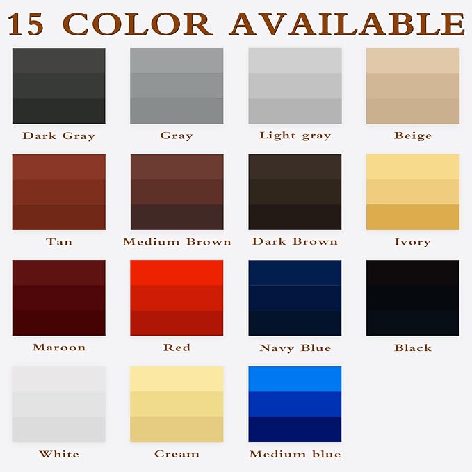 Dark Gray Recoloring Balm Leather Vinyl Auto Dash Board Car Interior Seats Paint Furniture Dye Color Restorer Refinish Shoes Sofa Gloves Jacket Purse Bag Couch Stain Fade Scratches Peeling Repair Kit