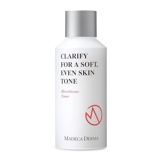 MADECA DERMA Microbiome Face Toner - Anti-Aging & Skin Barrier Strengthening with Microbiome, Hyaluronic Acid, and Centella Asiatica, Korean Skincare for Hydration, Balance & Skin Firming (5.07 fl oz)