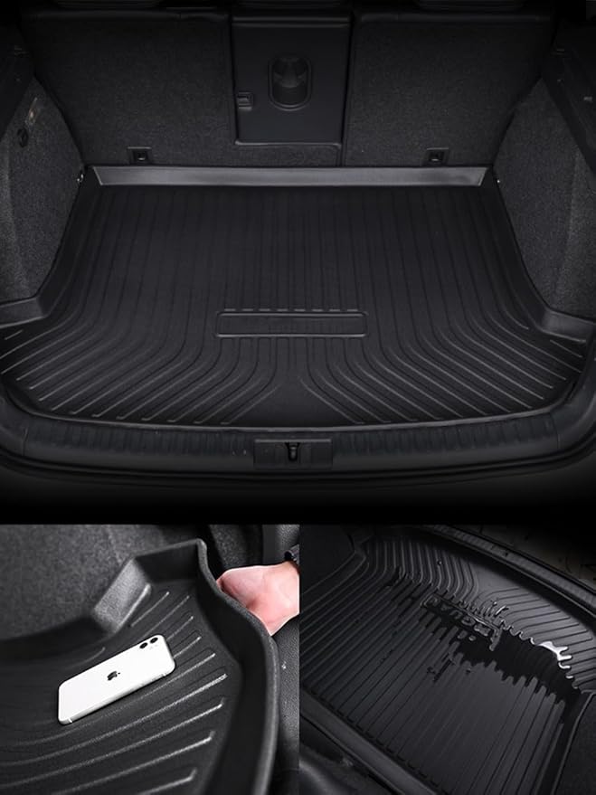 Cargo Liners Fits Toyota Camry 2012-2017 Rear Trunk Floor Mats 3D Boot Tray All-Weather TPE Black
