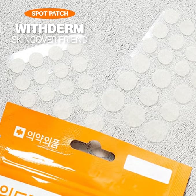 Fermented Korean Acne Patch for Face – Hydrocolloid Spot Patch for Pimples, Blemish Treatment, Vegan Invisible Pimple Patch, Zit Cover for Day & Night, Skincare for Oily and Sensitive Skin - 105 Pcs