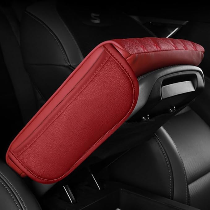 Universal Car Armrest Pad for Lexus RX|RX AL30 AL20 AL10 XU30 RX 450 350 200 270 Leather Armrest Box Center Console Cover Pad Waterproof Arm Rest Protector Decor Accessories,Blue-Normal