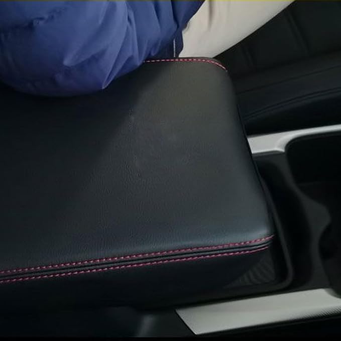 Compatible with Center Console Armrest Cover for Toyota Corolla 2020 2021 2022 2023 2024 Leather Arm Rest Storage Box Lids Cushion Protector Pad