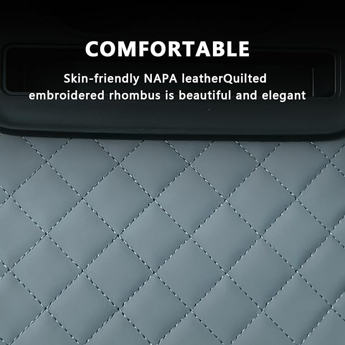 Car Armrest Cushion, Car Center Console Cover, Leather Armrest Cover for Car, Universal Middle Console Cushion with Storage Box, Cup Holder, Phone Slot, Waterproof Interior Accessories (black-red)