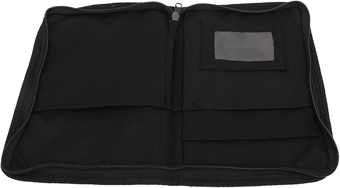 Versatile Car Glove Compartment Organizer with 6 Pockets and Multifunctional Zipped Design for Portable Document Storage, Universal Fit for All Vehicle Types