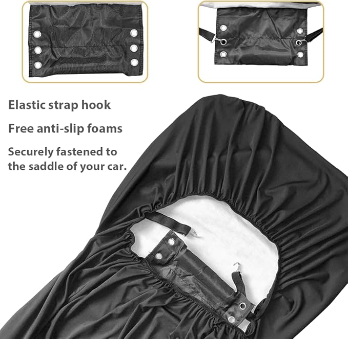 Halloween Crow Car Seat Covers Set of 2 Universal Vehicle Front Seats Interior Protector Easy to Install Interior Protection Suitable Fits Most Cars Auto SUV Sedan Truck